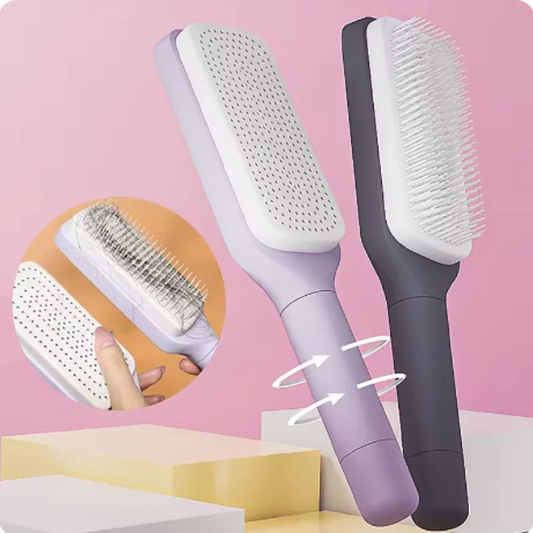 Magic Self-Cleaning Hairbrush